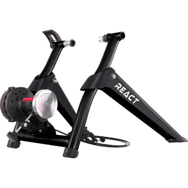 React Rollentrainer 200, Ergometer mit magnetisch verstellbarem Widerstand bis 600 Watt, für 26-29 Zoll Fahrräder