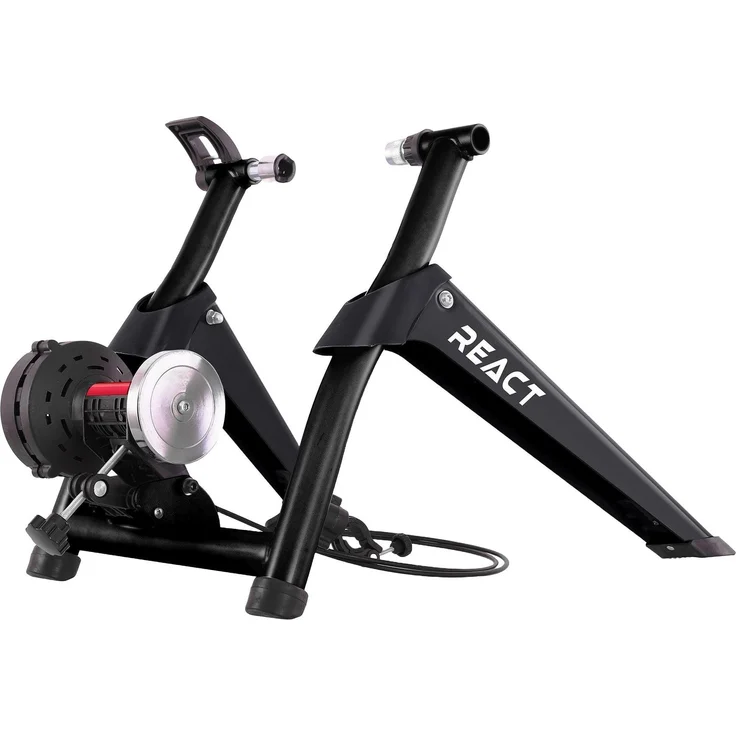 React Rollentrainer 200, Ergometer mit magnetisch verstellbarem Widerstand bis 600 Watt, für 26-29 Zoll Fahrräder