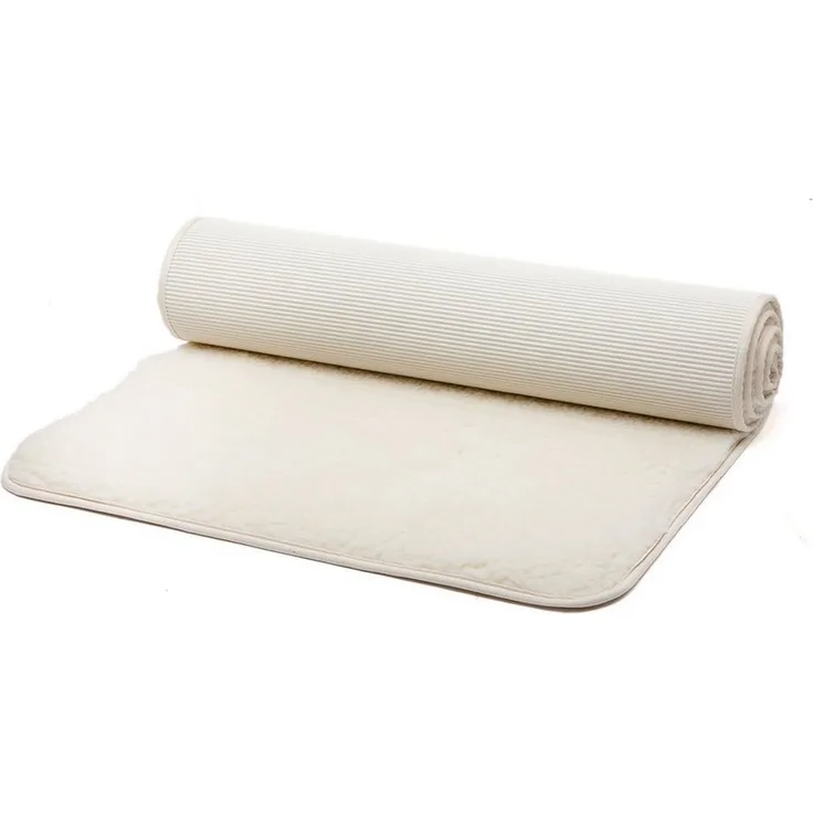 bodhi Yogamatte Schurwoll-Yogamatte SURYA Premium in Naturfarben, extra-dick und umsäumt - Preisvergleich