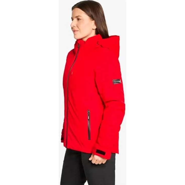Ziener TOBINA-Z Skijacke Damen, hochfunktionell mit Aquashield®-Membran, rot, Größe 38 – Bild 4