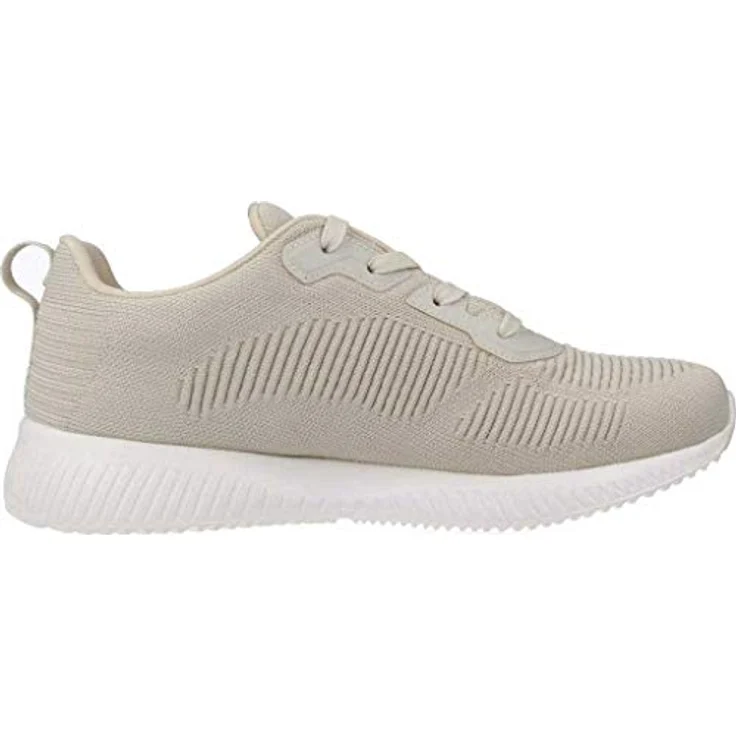 Skechers Bobs Squad Tough Talk, Laufschuhe aus Stoff, Beige, Modell 32504-NAT – Bild 6