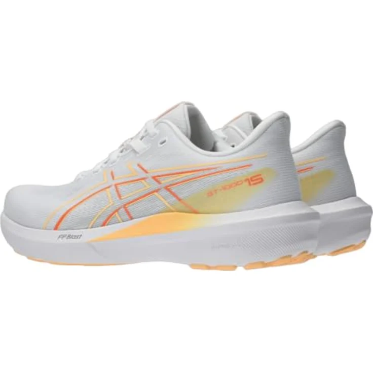 ASICS GT-1000 15, Herren Laufschuh mit FF BLAST Dämpfung und 3D GUIDANCE SYSTEM, Weiß Koralle, Größe 40 – Bild 12