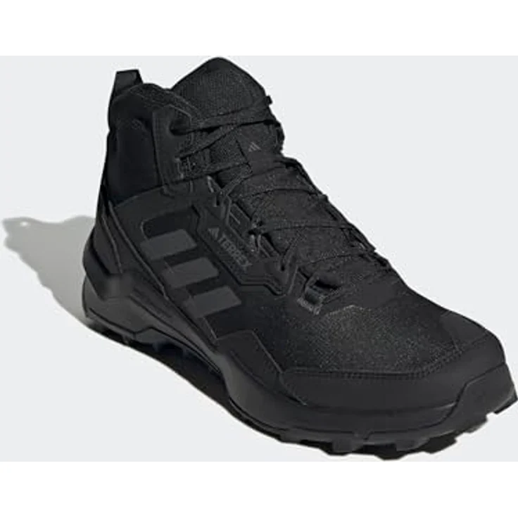 adidas TERREX AX4 MID GORE-TEX, wasserdichter Wanderschuh mit optimalem Halt und Continental Gummi, schwarz – Bild 6