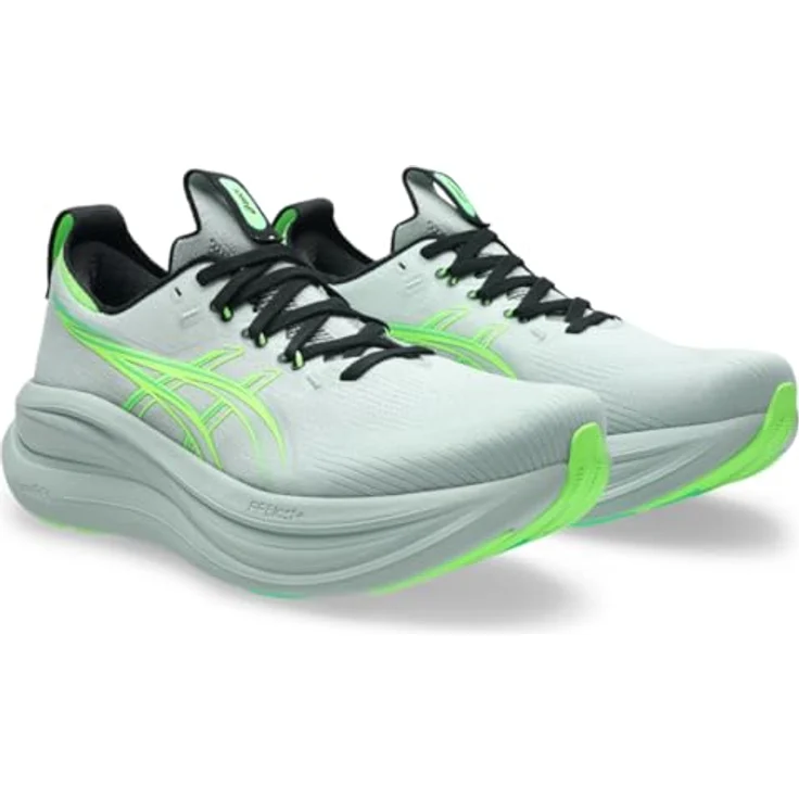 ASICS Performance Gel-Nimbus 28, Herren Laufschuhe mit FF BLAST PLUS Dämpfung und PureGEL Technologie, Grau (44.5) – Bild 2