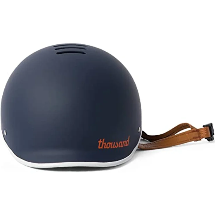 Thousand Heritage Fahrradhelm, Navy, Retro-Design mit Diebstahlsicherung und Ventilation, Größe Small – Bild 5
