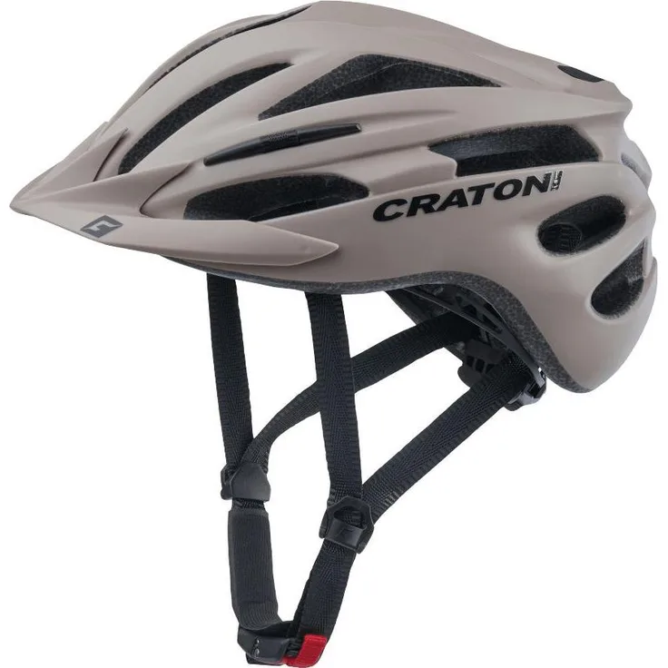 Cratoni Pacer, Velohelm (54-58 cm) mit 20 Ventilationsöffnungen und Grössenverstellsystem LFS