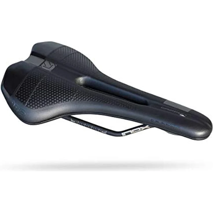 PRO Turnix Gel, Fahrradsattel mit ergonomischem Design und Druckentlastung, schwarz – Bild 1