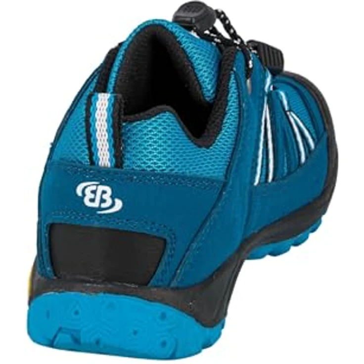 Brütting Ohio Low, Jungen Wanderschuhe, blau, wasserdicht, atmungsaktiv, mit schnellschnürendem System – Bild 4