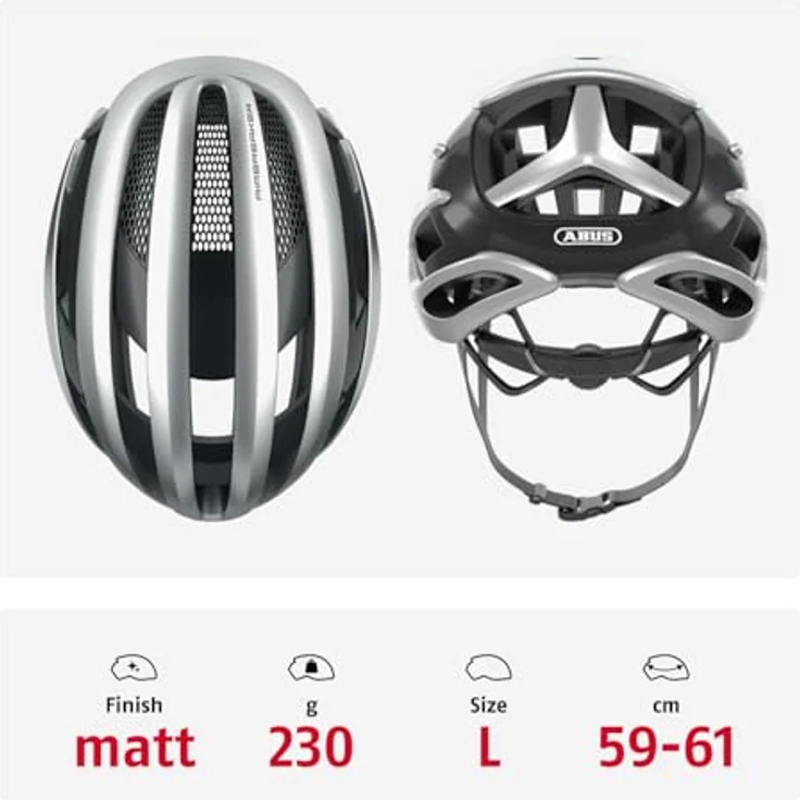 Abus AIRBREAKER Fahrradhelm – Bild 4