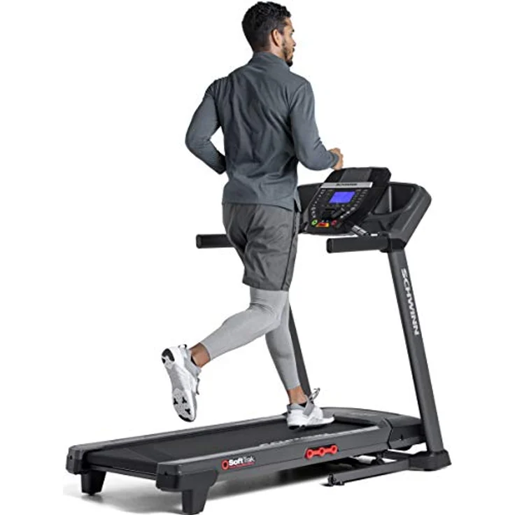 Schwinn Laufband 510T, Elektrische Steigungsverstellung von 0-10%, Soft-Drop-Klappsystem und Soft Dämpfung – Bild 2