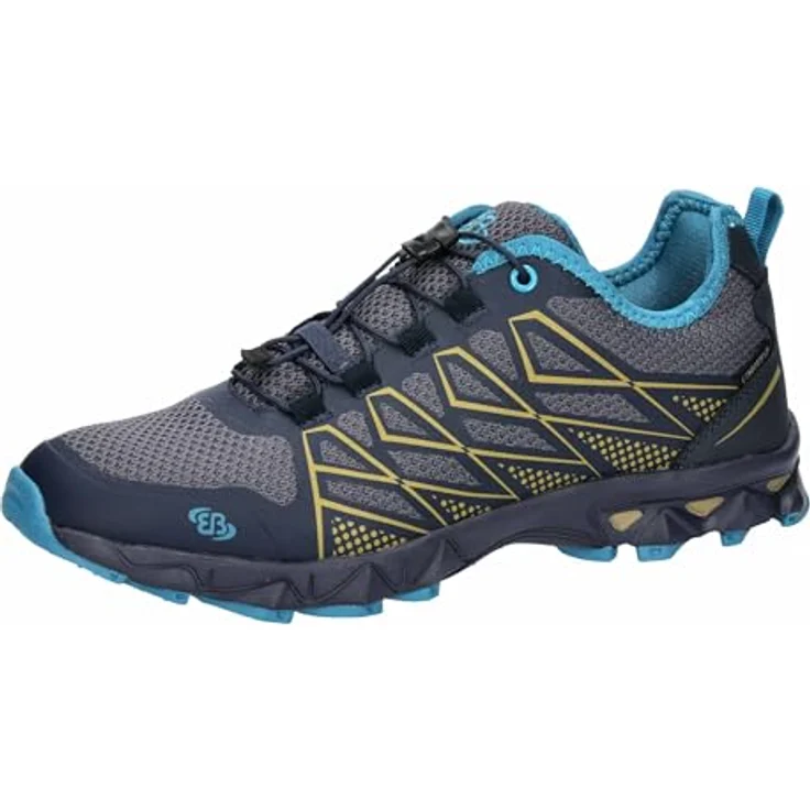 Brütting Mission, Herren Wanderschuhe, wasserdicht mit Comfortex-Klimamembrane, Schnellschnürsystem, blau – Bild 1