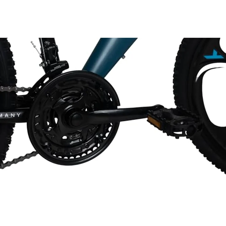 WYLD Mountainbike Fully 26'' Bliss, schwarz-gelb, 21 Gänge, RH 47 cm, mit Magnesium-Laufrädern – Bild 3