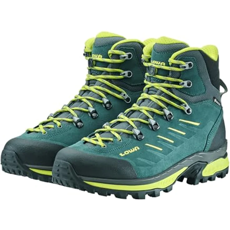 Lowa Randir Mid GTX, Wanderschuhe aus Echtleder für Herren, grün, Gr. 44 – Bild 5