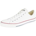 Converse Chuck Taylor All Star, Sneaker aus Leder mit Gummi-Zehenkappe, weiß