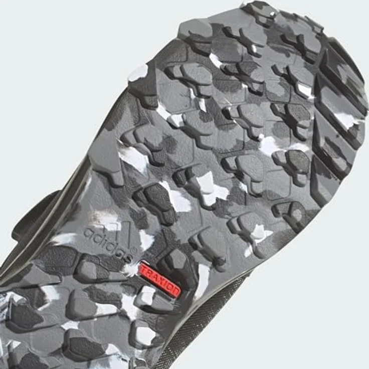 Adidas TERREX AGRAVIC BOA R.RDY K, wasserdichte Trailrunning-Schuhe mit BOA® Fit System, schwarz/weiß/rot – Bild 8