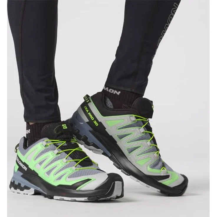 Salomon XA Pro 3D V9, Herren Wanderschuhe in Grün mit Schnellschnürung und Contagrip-Außensohle, Schuhgröße EUR 44.5 | UK 10 – Bild 7