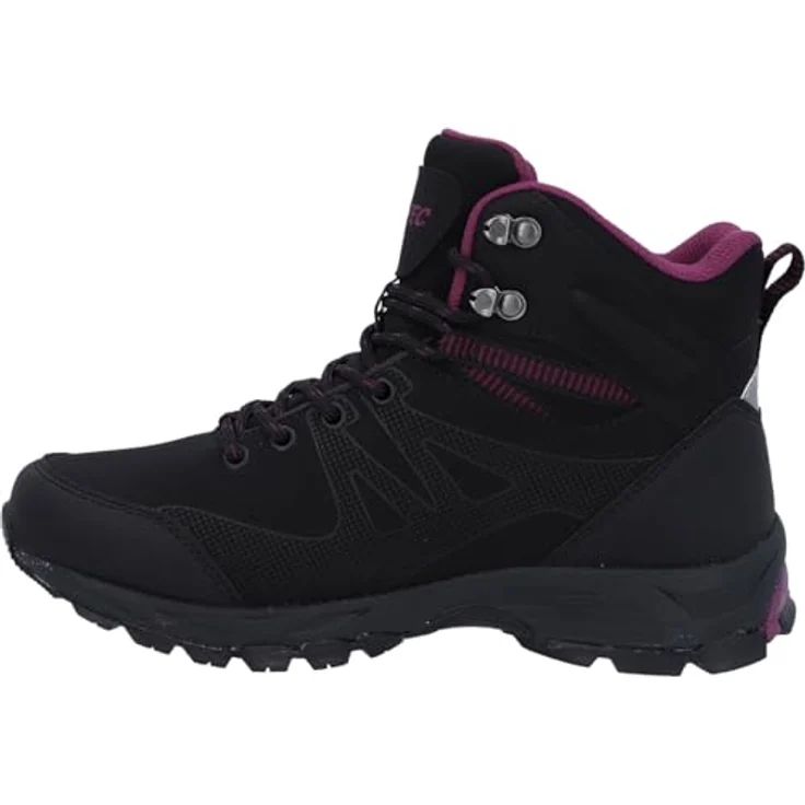 Hi-Tec Jackdaw Mid WP W, bequemer Wanderschuh für Damen mit hohem Schaft und rutschfester Gummi-Sohle – Bild 4