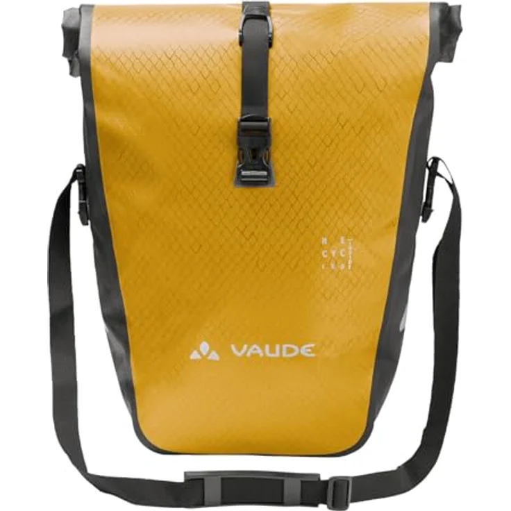 Vaude Aqua Back, wasserdichte Gepäckträgertasche, 48 l, mit Wickelverschluss und QMR 2.0-System, recycelte Materialien, hergestellt in Deutschland – Bild 4