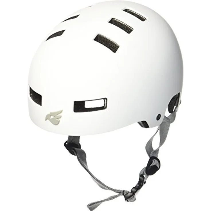 Bluegrass Fahrradhelm Superbold, robuster Helm mit ABS Außenschale, Weiß, Größe M