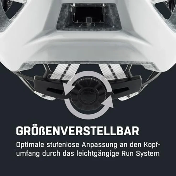 Alpina Helm Haga white Gr. 51-56 cm – Bild 6