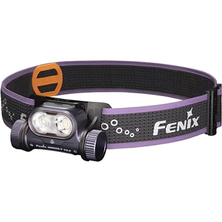Fenix HM65R-T v2.0, wiederaufladbare Stirnlampe mit 1600 Lumen, bis zu 300 Stunden Laufzeit, bidirektionales Kopfband, IP68 staub- und wasserdicht – Bild 1