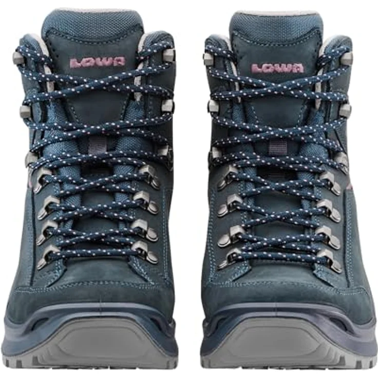 Lowa Renegade EVO GTX MID WS 327 Wanderschuh in Stahlblau/Alt Rosa, Ganzjahresartikel, für Damen – Bild 4