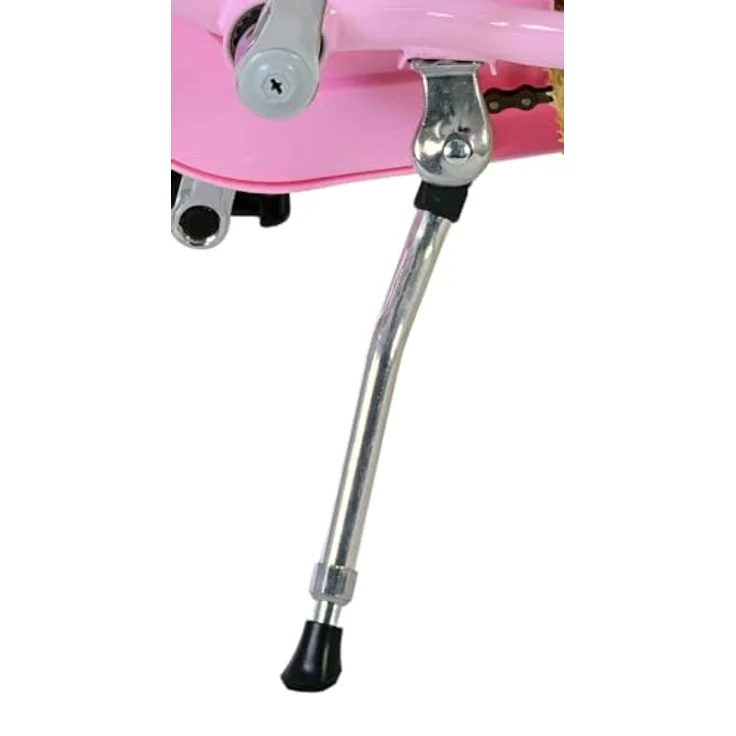 Volare Blossom Kinderfahrrad für Mädchen, 20 Zoll in Pink, Vorderradbremsen, Rücktrittbremse, geschlossener Kettenschutz, inklusive Korb – Bild 8