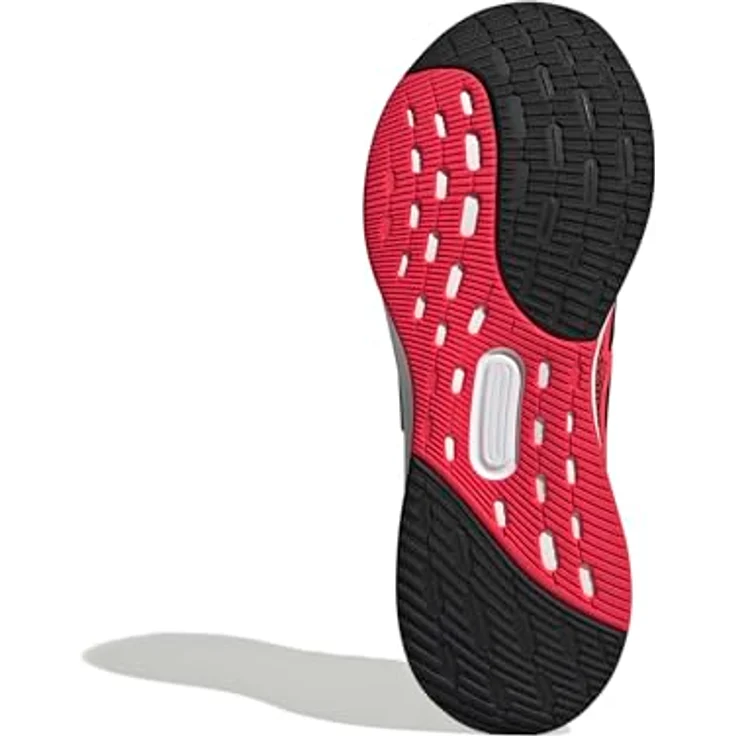 adidas Ultrarun 5 Laufschuhe, rote Farbe, Größe 46, atmungsaktives Mesh-Obermaterial, Bounce 2.0 Dämpfung – Bild 3