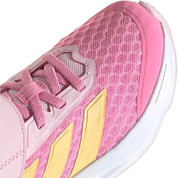 adidas Duramo SL2, Laufschuhe für Mädchen mit leichtem Mesh-Obermaterial und Klettverschluss, schwarz – Bild 5