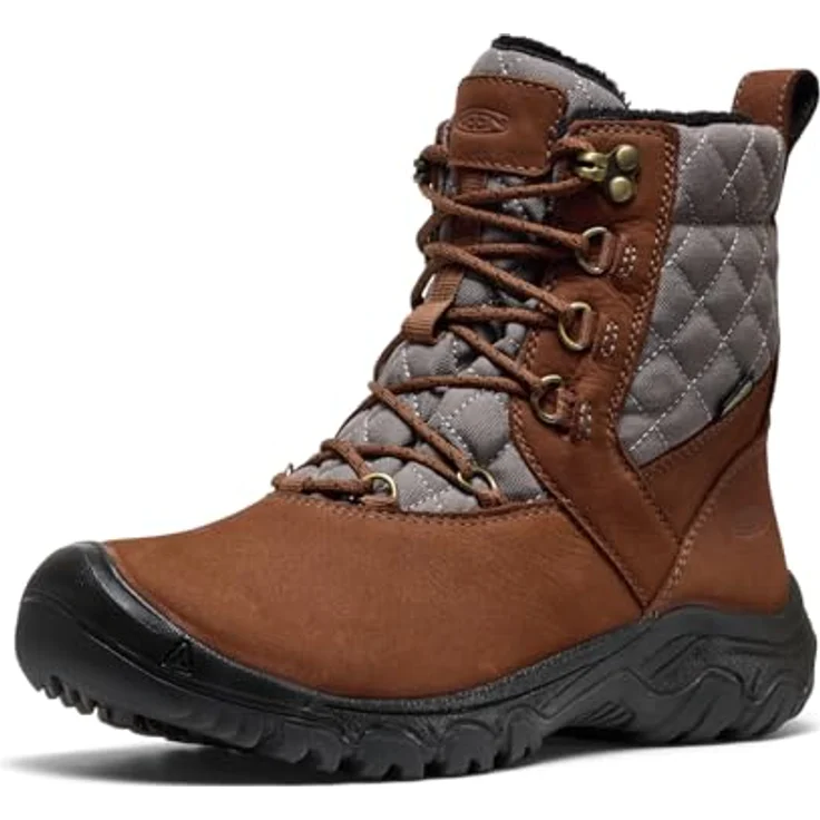 Keen Damen Greta II WP Winterstiefel, knöchelhoch, wasserdicht, bison, Größe 39.5 – Bild 1