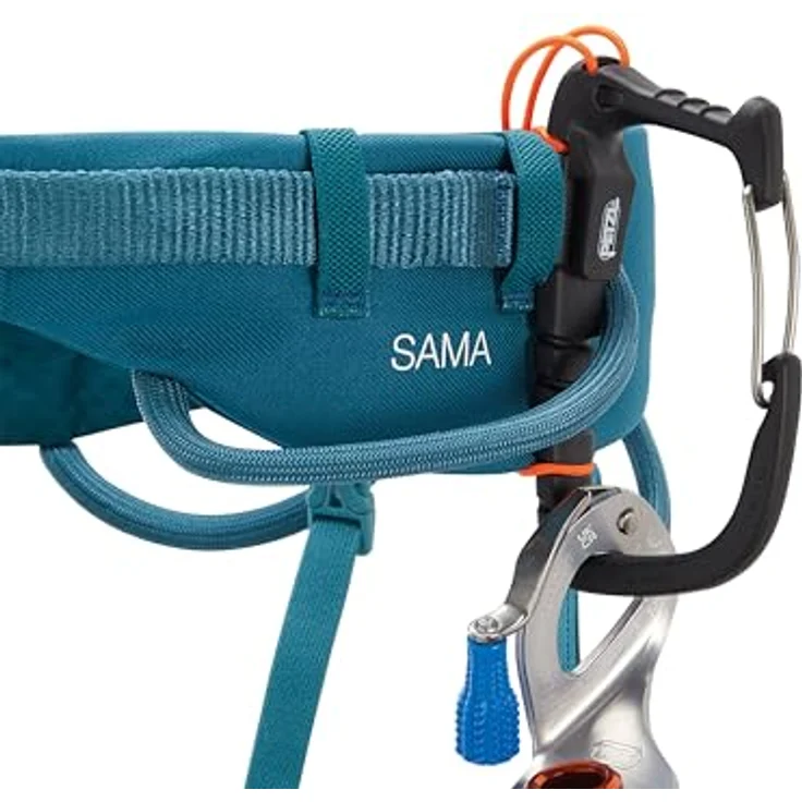 Petzl Sama Klettergurt (L) mit Endoframe-Technologie, 4 Materialschlaufen und verstellbaren Beinschlaufen für optimalen Komfort – Bild 6