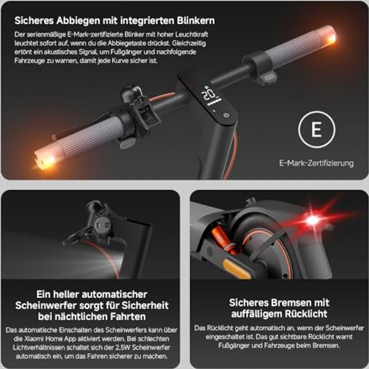 XIAOMI Electric Scooter 5 MAX GE AX, E-Scooter mit bis zu 60 km Reichweite, Blau – Bild 18