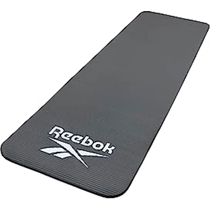 Reebok Training Mat - 10mm - Black, Yogamatte mit gepolsterter Oberfläche aus NBR-Schaumstoff – Bild 1