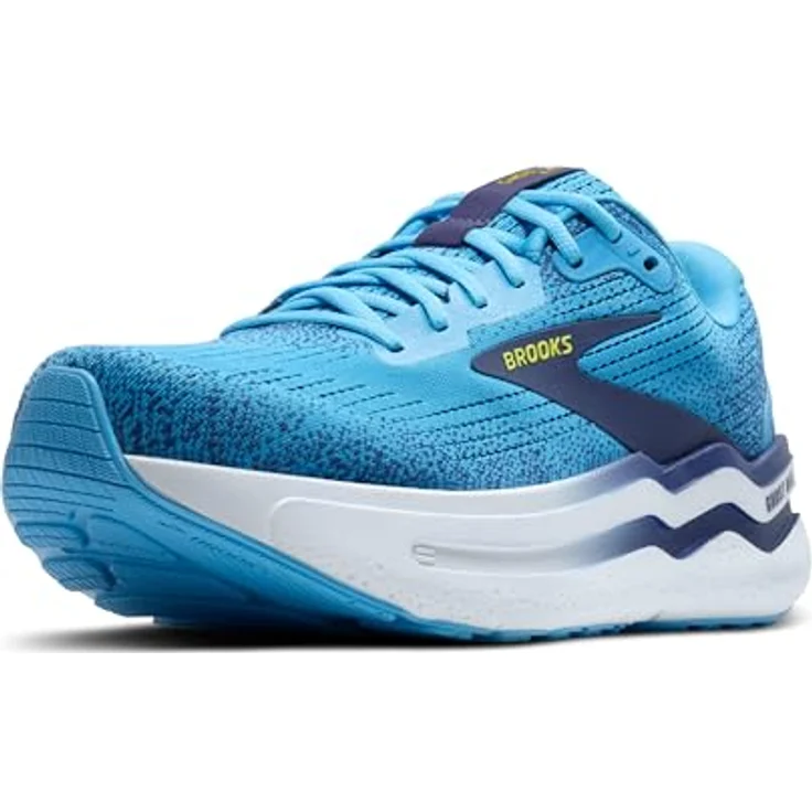 Brooks Ghost Max 2 Herren Laufschuhe, maximal dämpfend, breite Basis, neutraler Support, 43 EU – Bild 1