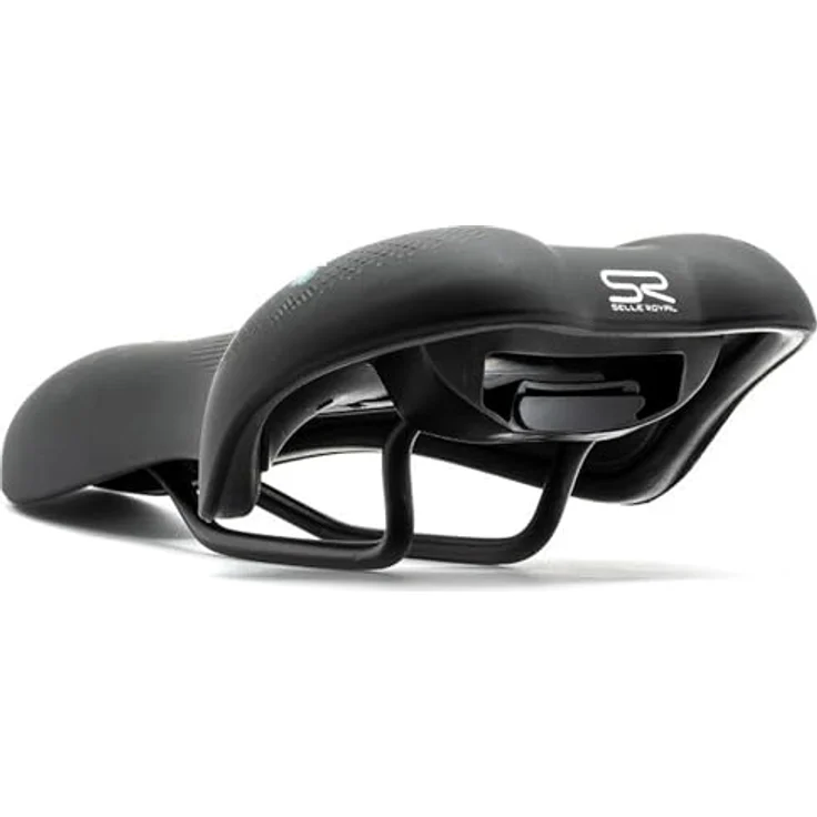 Selle Royal Float Athletic, Velosattel mit anatomischer Form und Mittelloch, schwarz – Bild 4