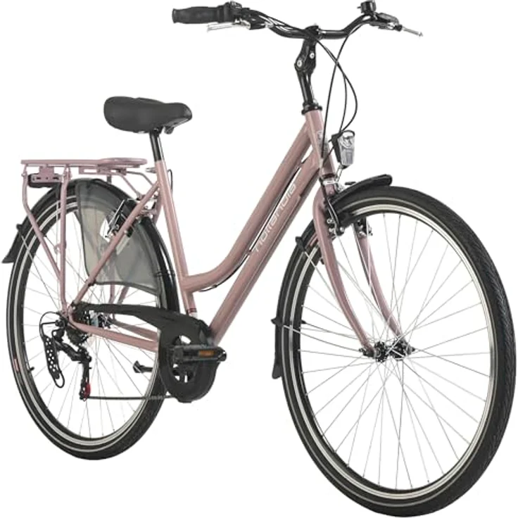 HOLLANDIA Damen Cityrad 28" 6 Gänge, Blau – Bild 1