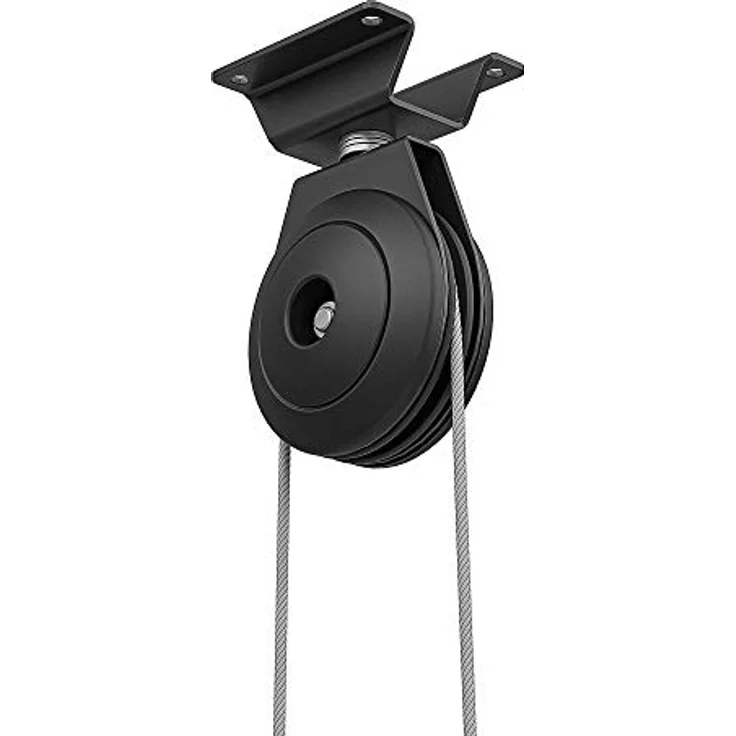 Marbo Sport Kabelzug zur Deckenbefestigung MH-W107 2.0 | Made in EU, Kraftstation mit Kugellagerrollen und bis zu 120 kg maximale Last, in der Farbe Schwarz – Bild 5