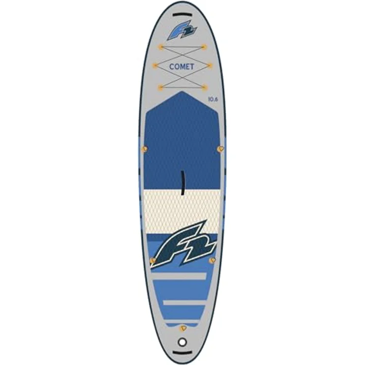 F2 SUP Stand Up Paddle Board Comet, 354 cm (11'6"), aufblasbar, grau, für Freizeit und Touring – Bild 3