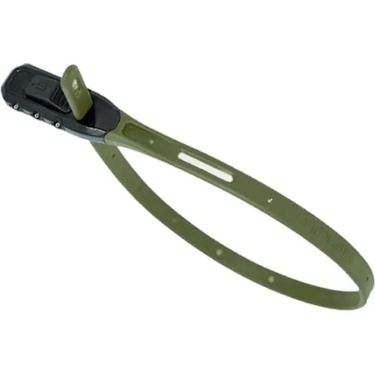 HipLok Z Lok Combo, Veloschloss mit Stahlkern und dreistelligem Zahlenschloss, 43 cm
