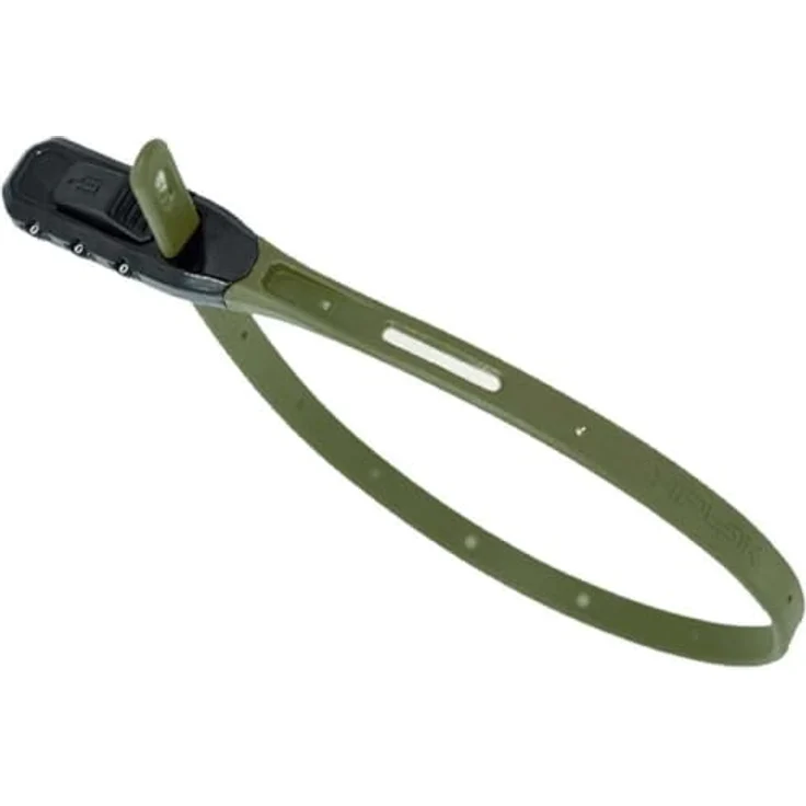 HipLok Z Lok Combo, Veloschloss mit Stahlkern und dreistelligem Zahlenschloss, 43 cm – Bild 1