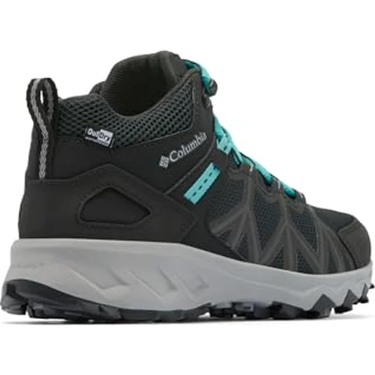 Columbia Women's Peakfreak II Mid Outdry, Damen Wanderschuhe, atmungsaktiv und wasserdicht, Schwarz, Größe 39.5 – Bild 2