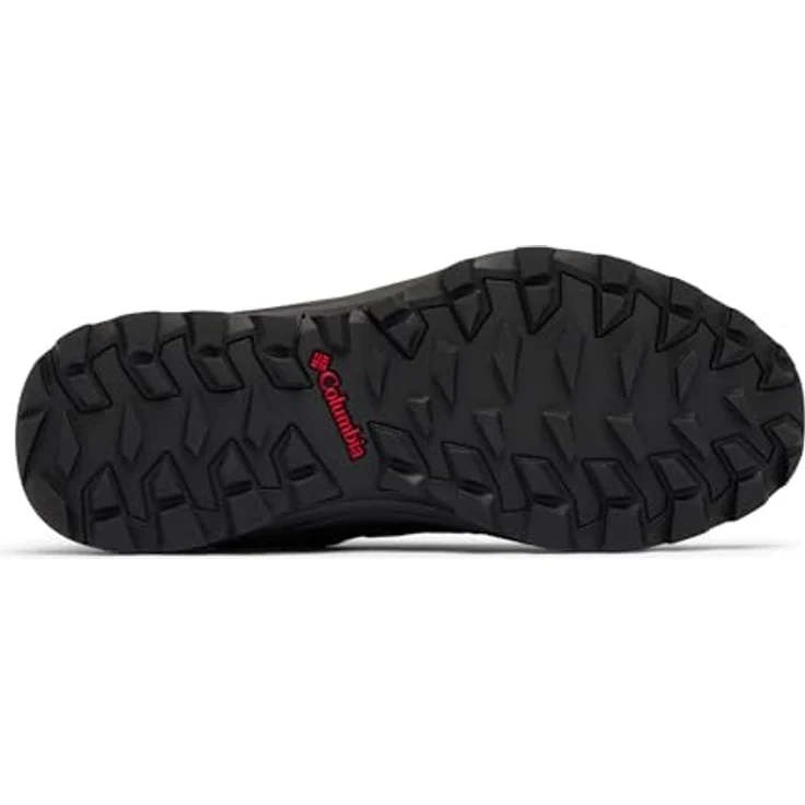 Columbia Redmondâ„¢ Iv Low Waterproof, Herren Wanderschuhe mit atmungsaktivem Mesh, Gummizehenschutzkappe, Omni-Grip Liveâ„¢ Außensohle, schwarz, Größe 44 – Bild 5