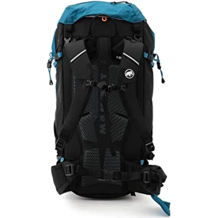 Mammut Lithium 50 Wanderrucksack schwarz 50L, Rückenlänge anpassbar, aus Recyclingmaterialien hergestellt, integrierte Regenhülle – Bild 2