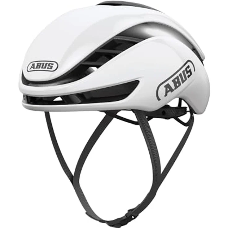 ABUS Rennradhelm GameChanger 2.0, High Performance Aerohelm mit optimierter Aerodynamik und Belüftung, Größe M, Weiß – Bild 5
