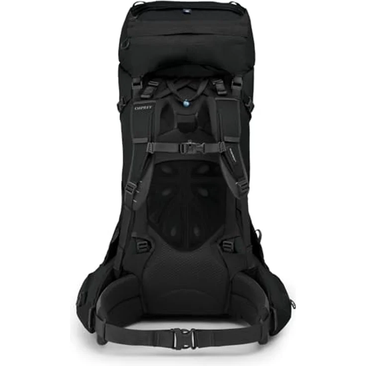 Osprey Aether 65 L-XL Wanderrucksack, 85 cm, schwarz, 100% Nylon – Bild 3