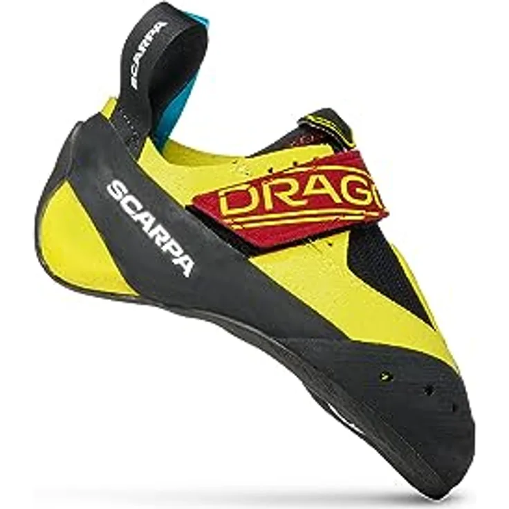 Scarpa Drago Kletterschuhe, Unisex, sensibler Kinderkletterschuh mit 3,5 mm Vibram® XS Grip 2, Gelb
