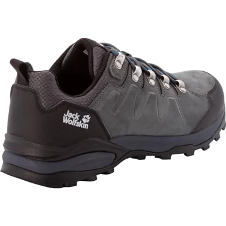 Jack Wolfskin Refugio Texapore Low M, Herren Wanderschuhe, wasserdicht, grau, Größe 47.5 – Bild 7