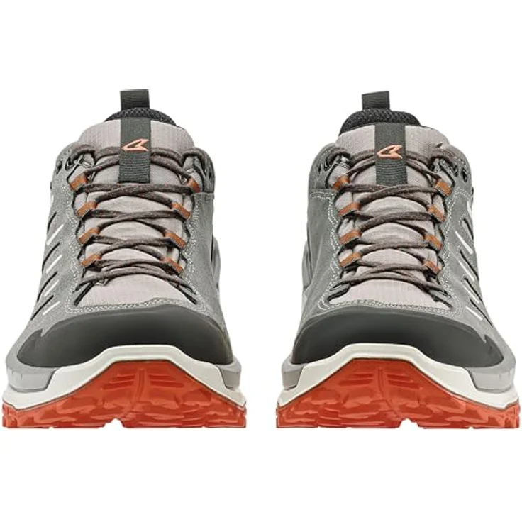 Lowa Wanderschuh Outdoorschuh, Größe EUR 43, Schnürer, Grau, Mesh-Obermaterial, Gummisohle – Bild 3