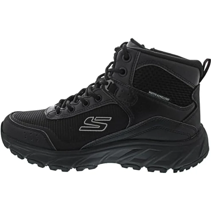 Skechers Hillcrest 2.0 - Woodrock Peak 237804-BBK, Trekkingschuhe für Herren, gepolsterte Air-Cooled Memory Foam-Innensohle, stoßdämpfende Zwischensohle, schwarz – Bild 1