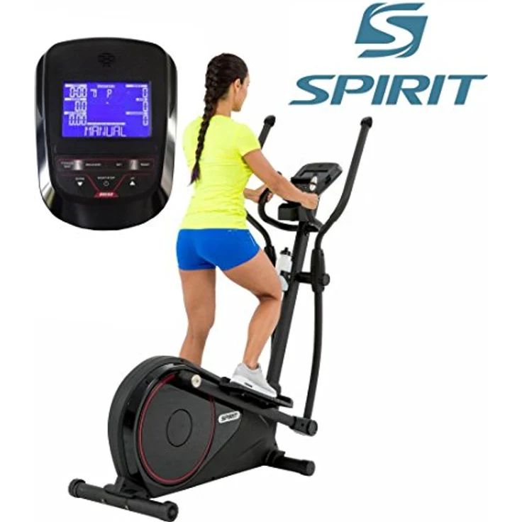 Spirit Profi Crosstrainer DRE 60 Ellipsentrainer Heimtrainer Fitness Ergometer – Bild 1